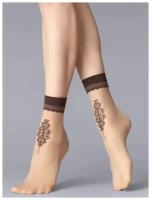 Носки женские полиамид SiSi Mechendi 20 носки, набор (4 шт.), размер unica, caramello (телесный)