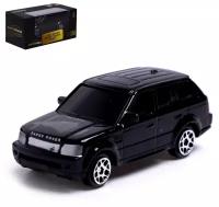 Машина металлическая Автоград Land Rover Range Rover Sport, 1:64, черный 344009