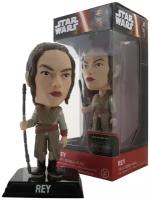 Фигурка-башкотряс болванчик виниловый Звездные войны Рей Star Wars Force Awakens Rey Vinyl Bobblehead 18 см