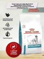 Сухой корм для собак Royal Canin Hypoallergenic DR 21 Canine диетический, при пищевой аллергии, субпродукты, 2 кг