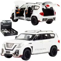 Металлическая машинка Nissan Patrol 1:24 21 см