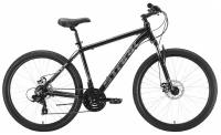 Горный (MTB) велосипед STARK Indy 26.1 D Shimano (2022) черный/серый 16" (требует финальной сборки)