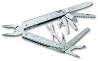 Мультитул Victorinox SwissTool 27, 115 мм, 27 функций, кожаный чехол