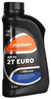 Масло полусинтетическое PATRIOT G-Motion 2Т EURO 1л / моторное