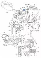 NISSENS 73965 Радиатор отопителя VW TRANSPORTER II 90-