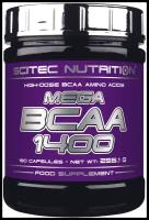 BCAA Scitec Nutrition MEGA BCAA 1400 (180 капсул)