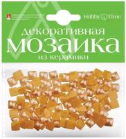 Мозаика декоративная из керамики 8Х8 ММ,100 ШТ, охра