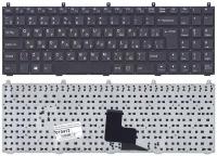 Клавиатура для ноутбука DNS 0168812 черная без рамки