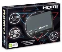 Игровая приставка 8 bit + 16 bit Hamy 4 HDMI (350 в 1) + 350 встроенных игр + 2 геймпада (Черная)