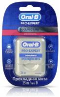 Зубная нить Oral-B Pro-Expert Clinic Line Прохладная мята, 25 м