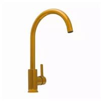 Смеситель для кухни Seaman Barcelone SSL-5815 Gold Satin (PVD, satin) - Золото Сатин, классический, поворотный