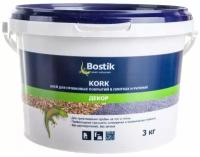 Bostik клей для пробки KORK 3кг 30615197