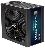 Блоки питания для ПК ZALMAN Блок питания Zalman ATX 1000W ZM1000-TMX 80+ gold (24+4+4pin) APFC 120mm fan 12xSATA Cab Manag RTL