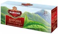 Чай Майский Корона Российской Империи чёрный в пакетиках, 25х2г