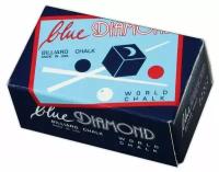 Бильярдный мел Blue Diamond 2 шт. синий