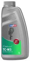 Luxe 2-х тактное моторное масло tc-w3 1 литр 581