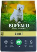 mr.BUFFALO ADULT MINI сухой корм для собак мелких пород Ягненок 2кг