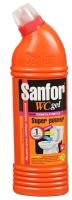 Средство чистящее для унитаза Sanfor WC gel super power, 750г 9275672