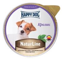 Happy dog Паштет для собак с Кроликом 0,125 кг 51212 (2 шт)