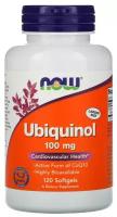 Now Foods Ubiquinol 100 мг Softgels 120 капсул (05244)