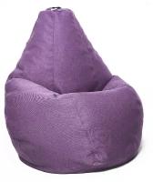 Кресло-мешок XXXL в рогожке "Фиолетовый"
