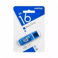 USB накопитель 16 GB Smart Buy Glossy Series Blue