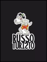 Наклейка на авто "Russo turisto - Ну погоди" 17х10 см