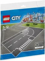 Конструктор LEGO City 7281 Т-соединения и поворот