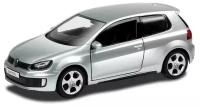 Машинка металлическая Uni-Fortune RMZ Cityсерия 1:32 Volkswagen Golf GTI, цвет серебряный, двери открываются 554018-SIL