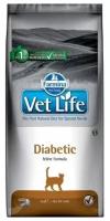 Корм сухой FARMINA Vet Life Diabetic, для кошек, 10 кг