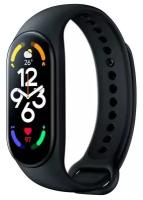 Фитнес-браслет Xiaomi Mi Smart Band 7, 1.62", Amoled, BT5.2, 180 мАч, чёрный