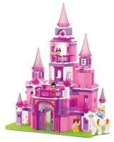 Конструктор «Розовая мечта: замок принцессы», 472 детали
