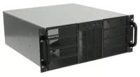 Procase Корпус RE411-D2H15-C-48 Корпус 4U server case,2x5.25+15HDD, черный, без блока питания, глубина 480мм, MB CEB 12"x10,5"