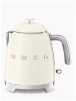 Электрический чайник Smeg Мини чайник электрический, 0.8 л, кремовый