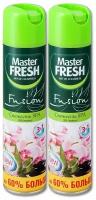 Освежитель воздуха аэрозольный MASTER FRESH Свежесть СПА, 300 мл, 2 шт