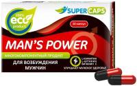 SUPERCAPS Man's Power, 20 г, 10 мл, 10 шт