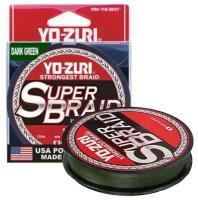 Плетеный шнур для рыбалки Yo-Zuri PE Superbraid 0,32мм 135м (dark green)