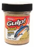 Паста форелевая Berkley Gulp! Dough Natural Scent Garlic - Chunky Cheese (чеснок-сыр) 50гр