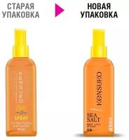 Kensuko Спрей-термозащита для укладки волос с морской солью
