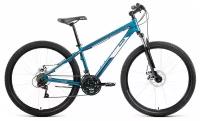 Велосипед горный с колесами 27,5" Altair AL 27,5 D сине-серебристый 21 скорость, рама 15", 2022 год