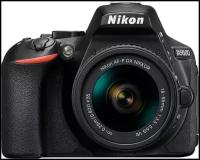 Фотоаппарат Nikon D5500 Kit AF-P DX 18-55mm F/3.5-5.6G VR, черный/Nikon 18-55mm f/3.5-5.6G AF-S VR II DX