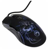 Marvo Мышь MARVO M209, игровая, проводная, подсветка, 6400 dpi, USB, чёрная