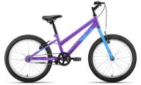 Детский велосипед Altair MTB HT 20 Low, год 2022, цвет Фиолетовый-Голубой