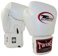 Перчатки боксерские Twins BGVL-3 White - Twins Special - Белый - 18 oz