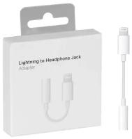 Переходник lightning 3.5 мм mini jack для наушников / iPhone на айфон провод для телефона, адаптер на наушники, шнур