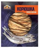 Корюшка Лисий Нос горячего копчения, 250г