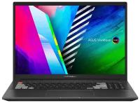 16" Ноутбук ASUS Vivobook Pro 16 OLED M7600QC-L2011 3840x2400, AMD Ryzen 7 5800H 3.2 ГГц, RAM 16 ГБ, SSD 512 ГБ, NVIDIA GeForce RTX 3050, Windows 10 Home, 90NB0V81-M01630, серый