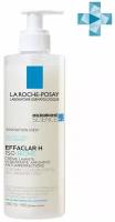 LA ROCHE POSAY EFFACLAR H ISO-BIOME Очищающий успокаивающий крем-гель для пересушенной проблемной кожи, 390 мл, LA ROCHE POSAY