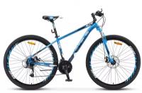 Горный (MTB) велосипед STELS Navigator 910 MD 29 V010 (2019) рама 20,5" Синий/чёрный