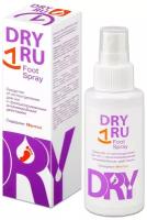 Антиперспирант DryRU Foot Spray, для ног, 100 мл, 1 шт